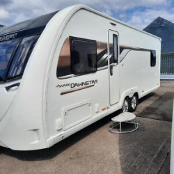 Swift Ace Award Dawnstar Twin Axle 4 Berth Tourer. 2020. Transverse Bed. £18995.00