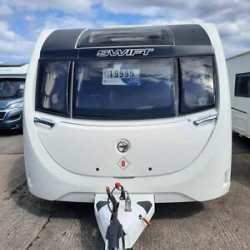 Swift Ace Award Dawnstar Twin Axle 4 Berth Tourer. 2020. Transverse Bed. £18995.00