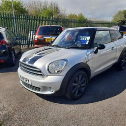 Mini Paceman Cooper 1.6 D Coupe. 2013. NL13 UPY. 80454 Miles. £4995.00