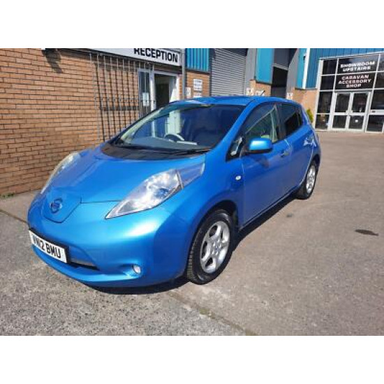 Nissan Leaf Electric 5 Door. 2012. VN12 BMU. 23100 Miles. Cheap Tax. £3495.00 Nissan Leaf Electric 5 Door. 2012. VN12 BMU. 23100 Miles. Cheap Tax. £3495.00