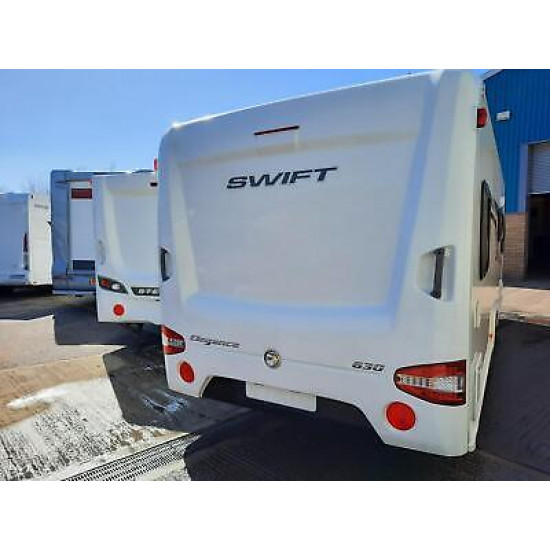 Swift Elegance 630 4 Berth Twin Axle Tourer. 2015. Fixed Bed. £16495.00 Swift Elegance 630 4 Berth Twin Axle Tourer. 2015. Fixed Bed. £16495.00