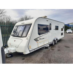 Elddis Crusader Tempest 6 berth 2011 Fixed triple bunk beds £9995.00