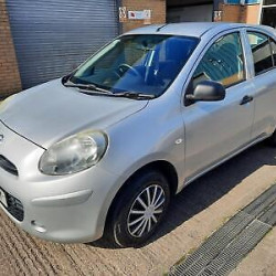 Nissan Micra Visia 1.2 5 Door. 2012. SL12 URY. 56,526 Miles. £2695.00