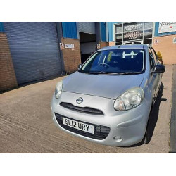 Nissan Micra Visia 1.2 5 Door. 2012. SL12 URY. 56,526 Miles. £2695.00