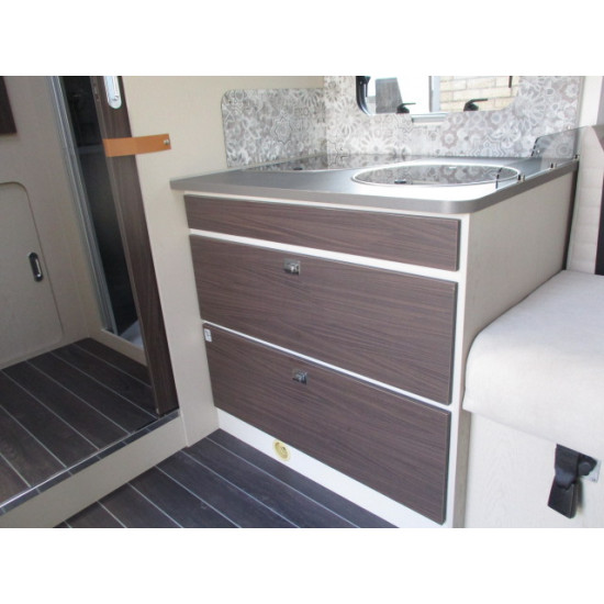 Rimor Seal 67 4 berth. £53995.00. NK24 CVR. Registered June 2024 - Delivery Mileage.