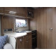 Bailey Unicorn Cabrera 4 berth tourer 2017 Rear bedroom with fixed island bed £16995.00